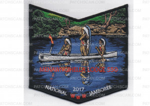 Patch Scan of 2017 National Jamboree Pocket Patch (PO 