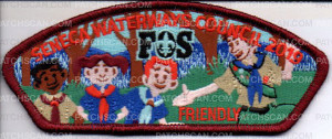Patch Scan of Seneca Waterways Council Friends of Scouting 2018