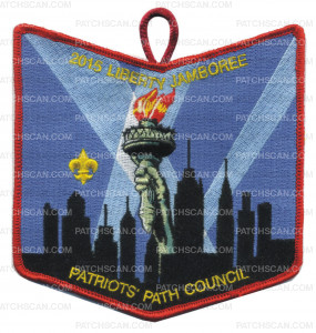 Patch Scan of Woapalanne 100 Years of OA pocket patch