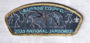 Patch Scan of Rainbow Council  - Scouting Things - Jamboree Set