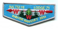 Natsi hi Lodge 71 Winter Approved:5/14/12  Monmouth Council #347
