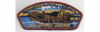 2017 National Jamboree Orca Metallic copper Border (PO 86700) San Diego-Imperial Council #49