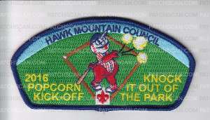 Patch Scan of Hawk Mountain Council 2015