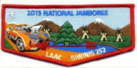 2013 National Jamboree LAAC Siwinis 252 - OA Pocket Flap Los Angeles Area Council #33