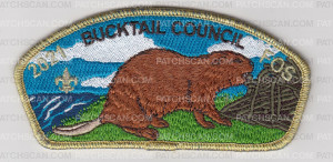 Patch Scan of Wildlife 2020-2023 FOS Beaver - Gold