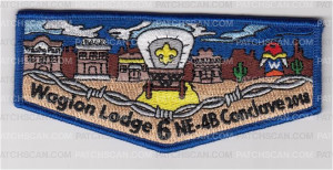 Patch Scan of Wagion Lodge 6 NE-4B Conclave 2018 Daylight
