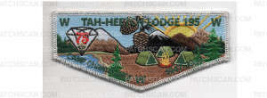 Patch Scan of Camp Chawanakee 75th Anniversary Flap (PO 100285)