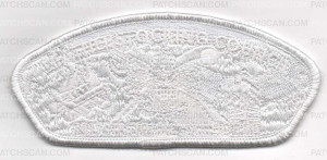 Patch Scan of LEATHERSTOCKING JSP-GHOSTED WHITE