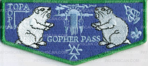 Patch Scan of Topa Topa Gopher Pass - Pocket Flap