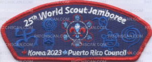Patch Scan of 457322- 25th World Scout Jamboree 