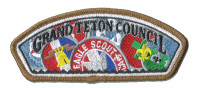 Grand Teton  Council Eagle Scout CSP Bronze Border Grand Teton Council #107