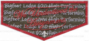 Patch Scan of BIGFOOT ASSIGNMENTE FLAP