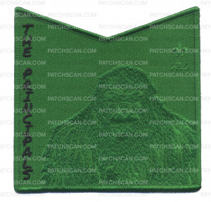 Patch Scan of Bigfoot Lodge The Pricipals green pocket patch