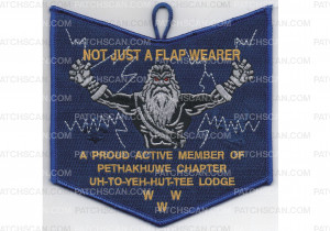 Patch Scan of Pethakhuwe Chapter Pocket Patch (PO 87693)