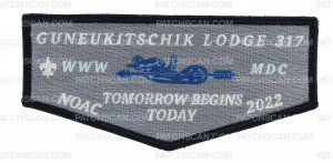 Patch Scan of GUNEUKITSCHIK Lodge NOAC 2022 Flap (Air) 