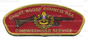 Patch Scan of Commissioner Service CSP 2016- DBC