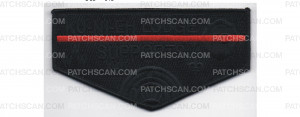 Patch Scan of Firefighters Support Lodge Flap (PO 