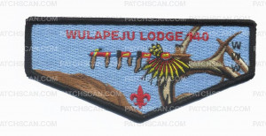 Patch Scan of Wulapeju Lodge 140 Deer Head Right Flap