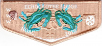 NOAC 2018 Flap Echockotee Lodge (Crab) North Florida Council #87