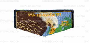 Patch Scan of 2018 NOAC WA-Hi-NASA 111 WWW Flap