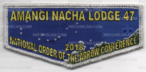 Patch Scan of LODGE 47 FLAP 3 MET SILVER