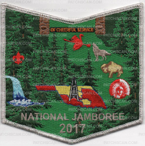 Patch Scan of OF CHEERFUL SERVICE POCKET SILVER