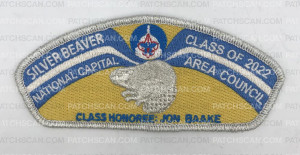 Patch Scan of Silver Beaver 2022 Class Honoree Jon Baake