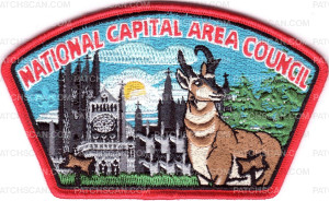 Patch Scan of NCAC Antelope Wood Badge CSP