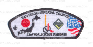 Patch Scan of K124477 - WR Venturing Crew - CSP (San Diego-Imperial Council)