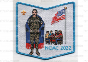 Patch Scan of NOAC Pocket Patch 2022 (PO 100035)