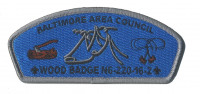 BAC - Wood Badge Blue Metallic Baltimore Area Council #220