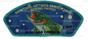 Patch Scan of Montana Artist Series 2018 CSP