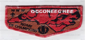 Patch Scan of Occoneechee Lodge Home of Champions