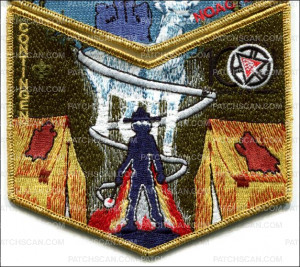 Patch Scan of Tschipey ACTU Lodge NOAC 2015-Deer and Ghost