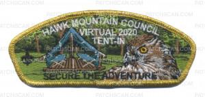 Patch Scan of Secure the Adventure (Gold Metallic)