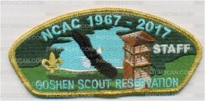 Patch Scan of NCAC Ghoshen Scout Reservation 1967-2017