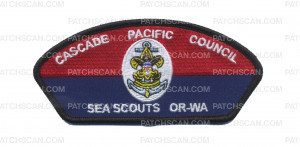 Patch Scan of Cascade Pacific Council Sea Scouts CSP