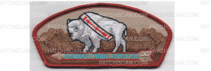 Patch Scan of NOAC CSP Maroon Border (PO 87677)