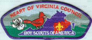 Patch Scan of Heart of Virginia CSP (Royal Blue)