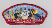 We Salute Our Heroes 2021 Virginia Headwaters Council formerly, Stonewall Jackson Area Council #763