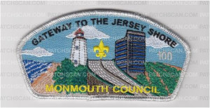 Patch Scan of Monmouth Bridge CSP New 2018-Numbered and Silver Metallic Border
