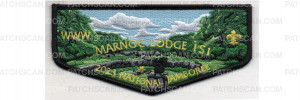 Patch Scan of 2023 National Jamboree Flap (PO 101270)