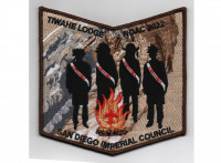 NOAC 2022 Contingent Pocket Patch (PO 100319) San Diego-Imperial Council #49