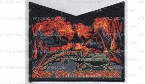 Patch Scan of 2018 NOAC Pocket Patch Save the Hellbender Salamander (PO 88001)