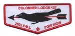 2022 Colonneh Lodge 137 POW WOW Flap  Sam Houston Area Council #576