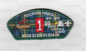 Patch Scan of Wood Badge S7-484-19 CSP