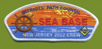 Sea Base CSP (White) Patriots' Path Council #358
