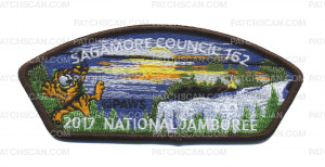 Patch Scan of Sagamore Council Jamboree - Ziplining JSP