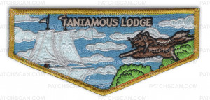 Patch Scan of P24898C_Gold 2023 National Jamboree Tantamous Lodge