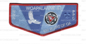 Patch Scan of Woapalanne 100 Years of OA flap